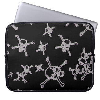 Change the Color Skulls Laptop Sleeve