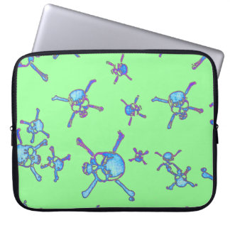 Change the Color Skulls Laptop Sleeve