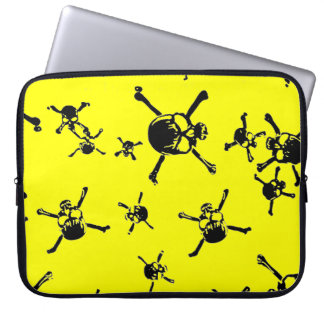 Change the Color Skulls Laptop Sleeve
