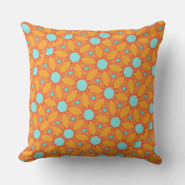 "Change the Color" Throw Pillow (Front)