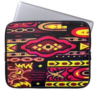 Change the Color Wacky Retro Print Laptop Sleeve