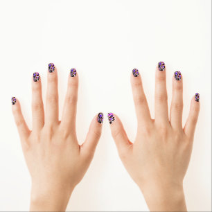 Change the Color Wacky Retro Swirl Minx Nail Wraps