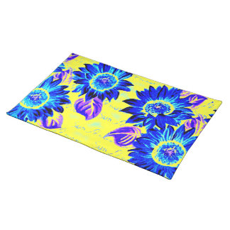 Change the Color Wacky Sunflower Placemat