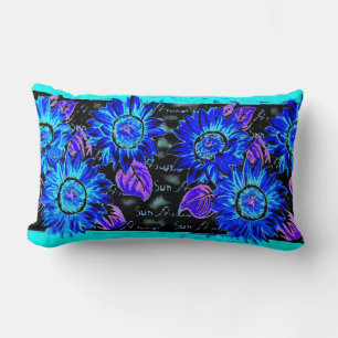Change the Color Wacky Sunflowers Lumbar Pillow