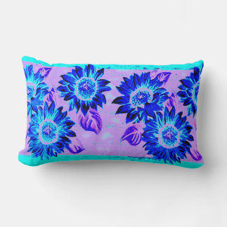 Change the Color Wacky Sunflowers Lumbar Pillow