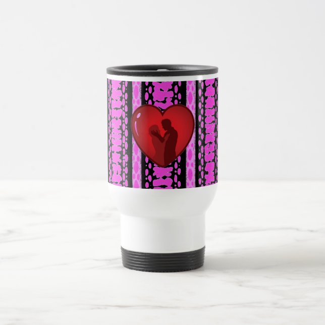 Change the Color Wallpaper Travel Mug (Center)