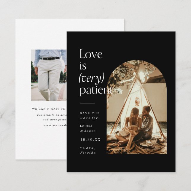 Change the Date Covid Save the Date (Front/Back)