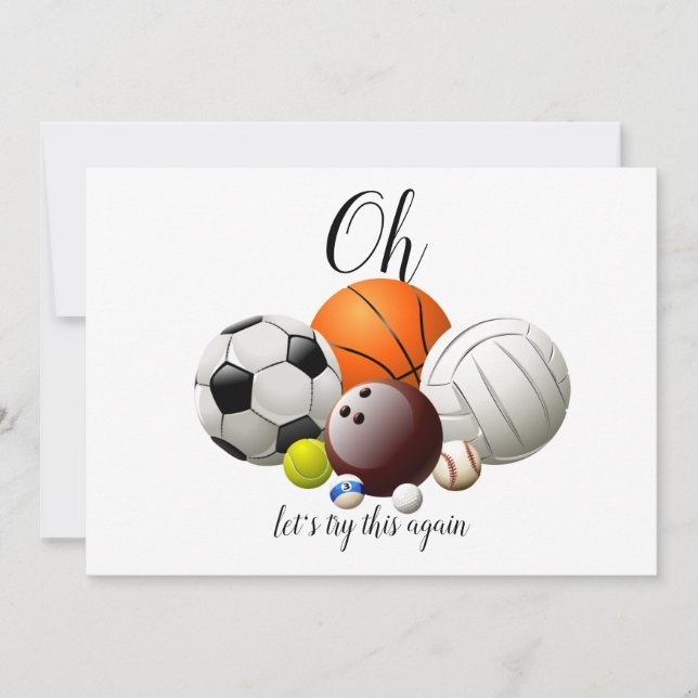 Change the Date Postponed Cancelled Event Fun Invitation (Front)