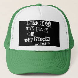 Change the Face of Depress;on Trucker Hat