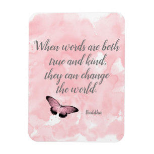 Change the World Buddha Quote Magnet