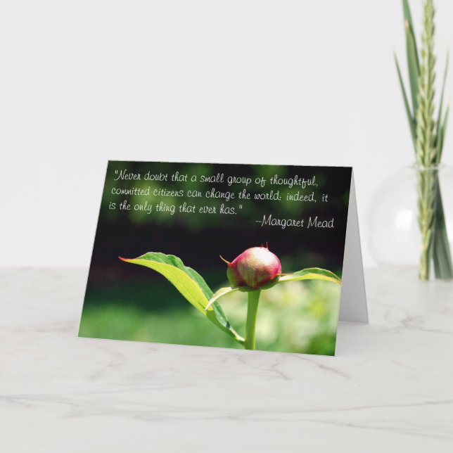 Change The World Card (Front)