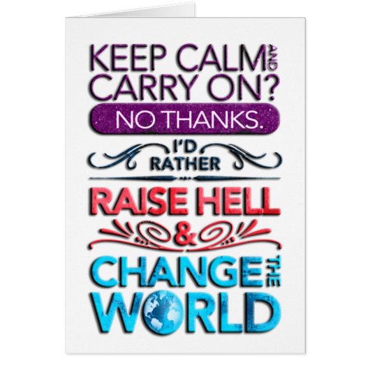 Change the World Cards (Front)