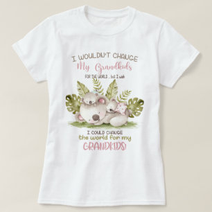 Change the World for My Grandkids Koalas T-Shirt