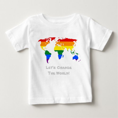 Change the world gay pride T_Shirt