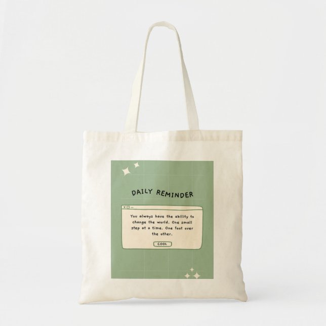 change the world tote (Front)