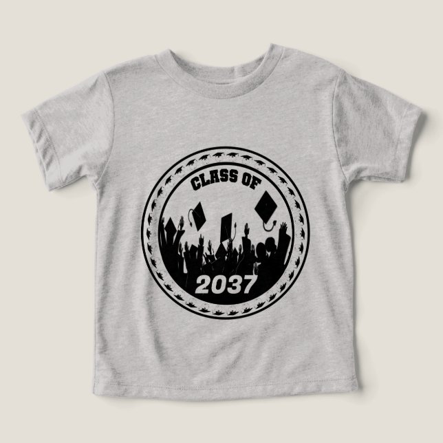 Change to Current Year Graduation  Toddler T-shirt (Design Front)