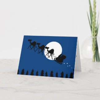 change to Santa's team Holiday Card