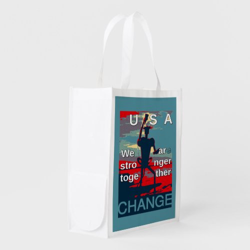 Change USA Today Grocery Bag