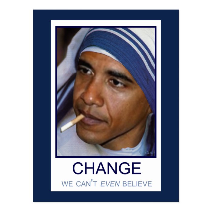 Change We Can't Even Believe Postcards