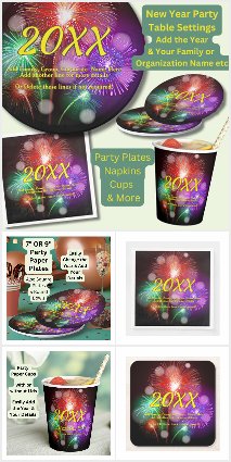Change Year, Add Any Name Text New Year Fireworks