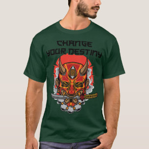 Change Your Destiny Anime Ninjas Manga Samurais T-Shirt