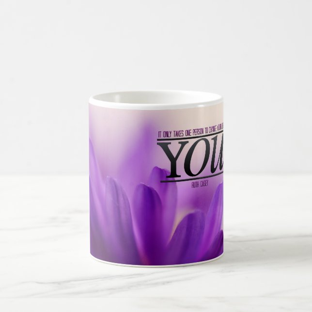 Change Your Life Motivational Mug (Center)