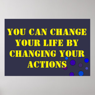 Change Your Life Poster
