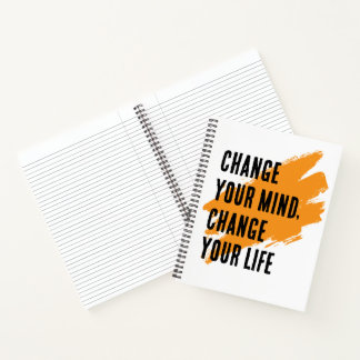 Change Your Mind, Change Your Life Notebook