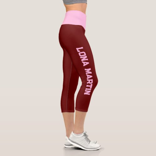 Change Your Name Leggings _ Personalize Your Style