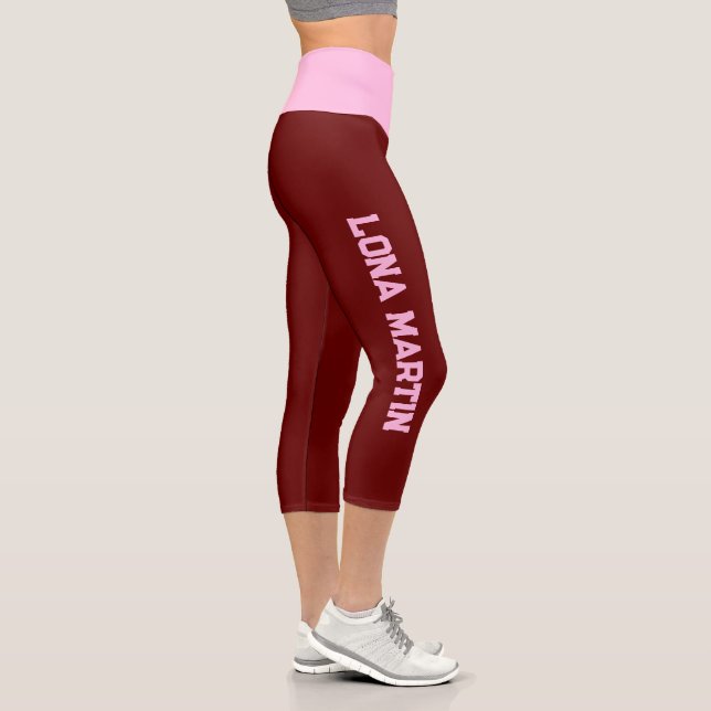 Change Your Name Leggings - Personalize Your Style (Right)