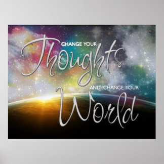 Change Your World Poster