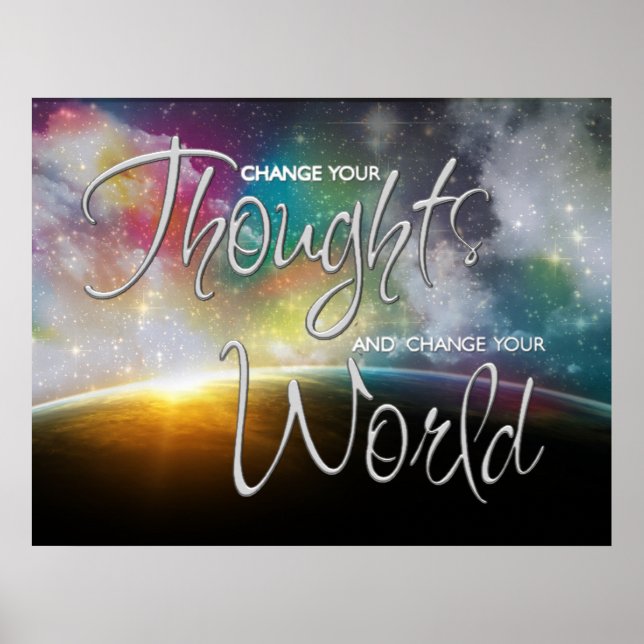 Change Your World Poster (Front)