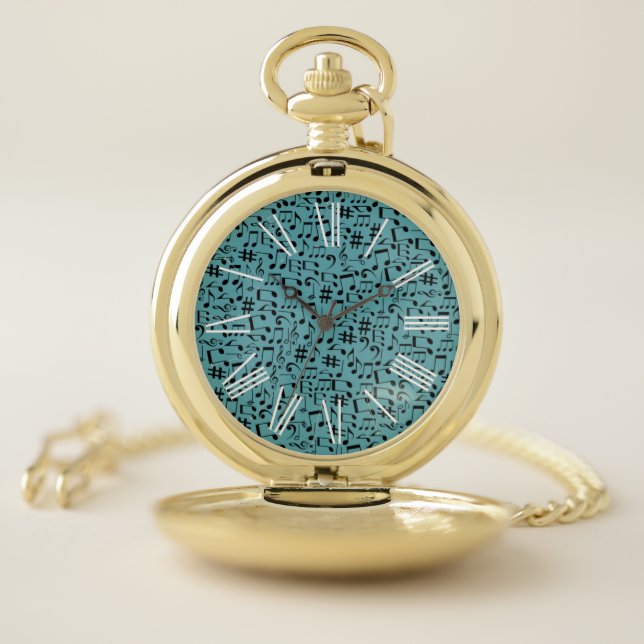 CHANGEABLE BACKGROUND COLOR POCKET WATCH (Inside)