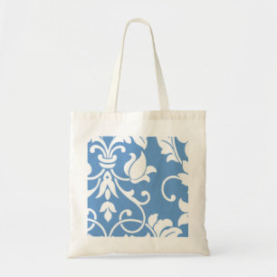 Changeable Background Damask Tote Bag