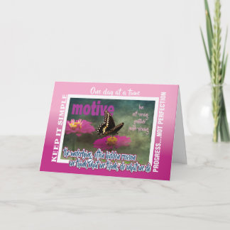 changeable date anniversary recovery slogan card