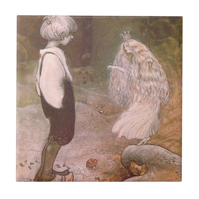 Changed By Magic By John Bauer Ceramic Tile (Front)