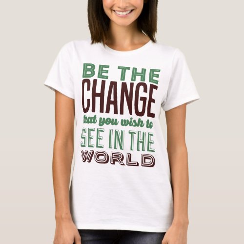 Changemaker Crew Wear Your Heart on Your Sleeve T_Shirt