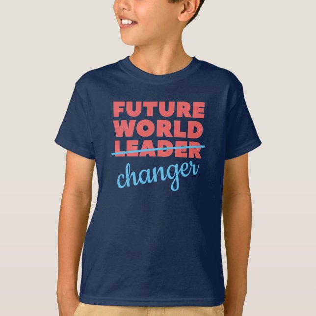 Changer  Basic Hanes Tagless ComfortSoft® T-Shirt (Front)