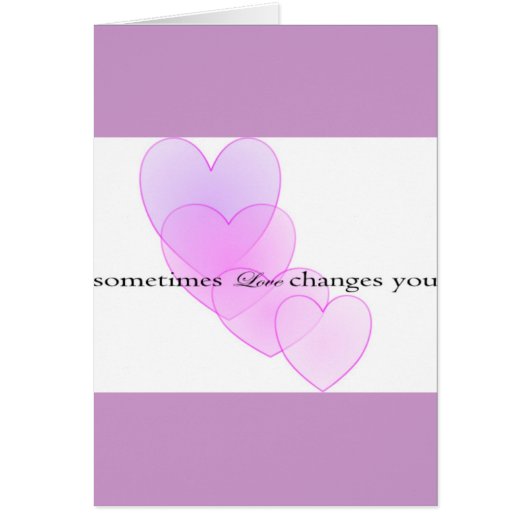 Changes of Love (Front)