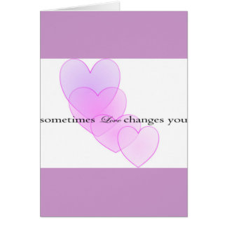 Changes of Love Cards