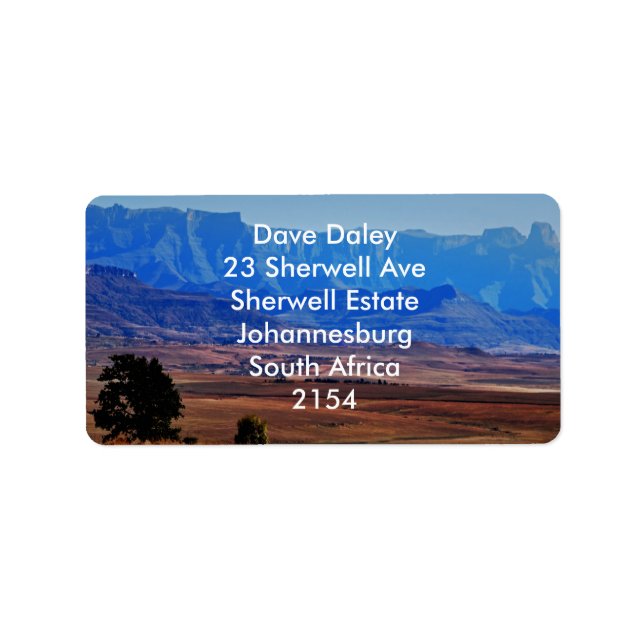 Changes to Blue Label (Front)