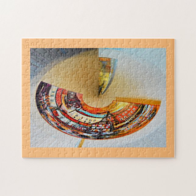 Changing city jigsaw puzzle (Horizontal)