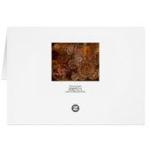 Changing Gear - Steampunk Gears & Cogs Cards (Back Horizontal)