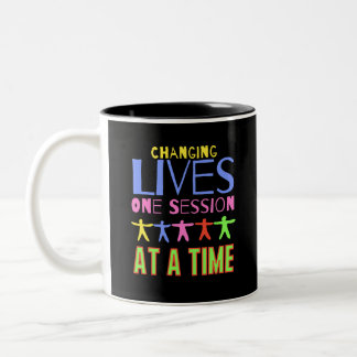 Changing Lives One Session At A Time  Two-Tone Coffee Mug