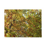 Changing Maple Tree Green and Gold Autumn Doormat