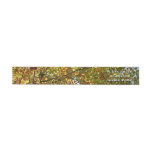 Changing Maple Tree Green and Gold Autumn Wrap Around Label