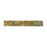 Changing Maple Tree Green and Gold Fall Color Wrap Around Label