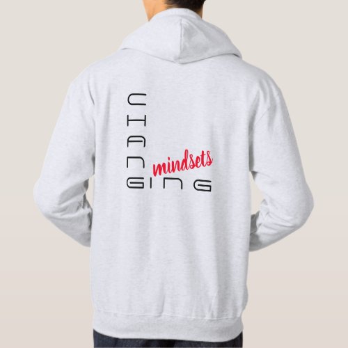 Changing Mindsets Mens Hooded Sweatshirt