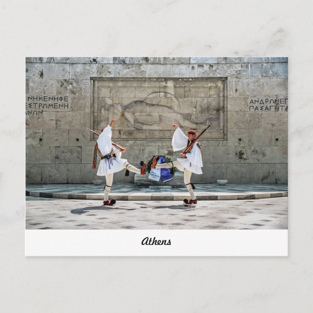 Changing of The Guard Postcard (Front)