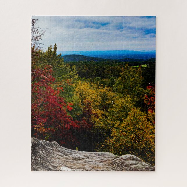 Changing Seasons at Hanging Rock Jigsaw Puzzle (Vertical)